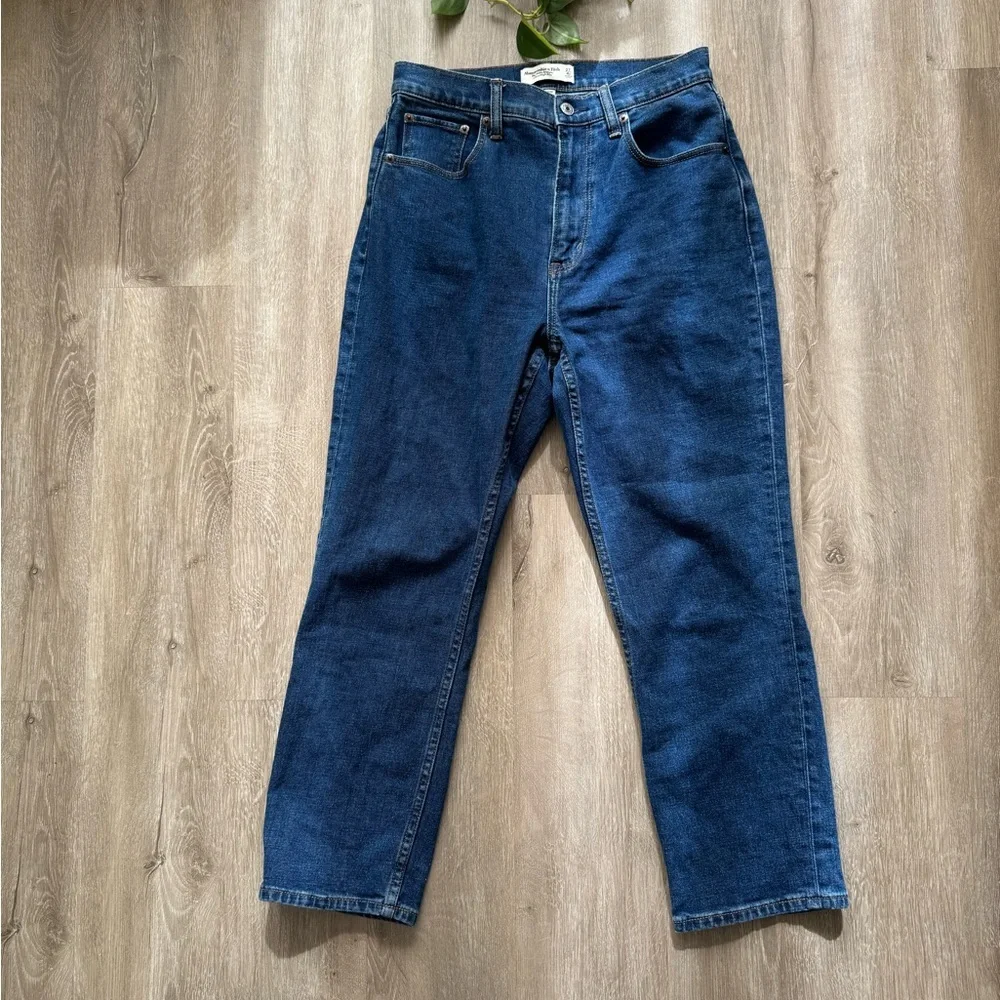 The Ankle Straight Ultra High Rise Jean - Curve Love Dark Wash